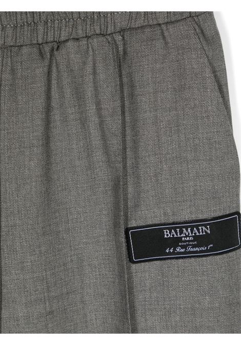 Pantaloni con logo BALMAIN KIDS | BV6R80 I0231810